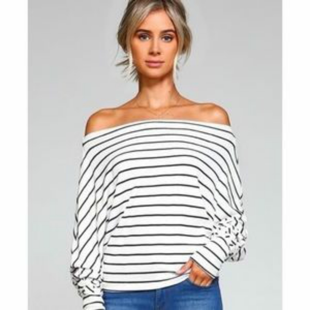 Blooms In The City Off Shoulder Top